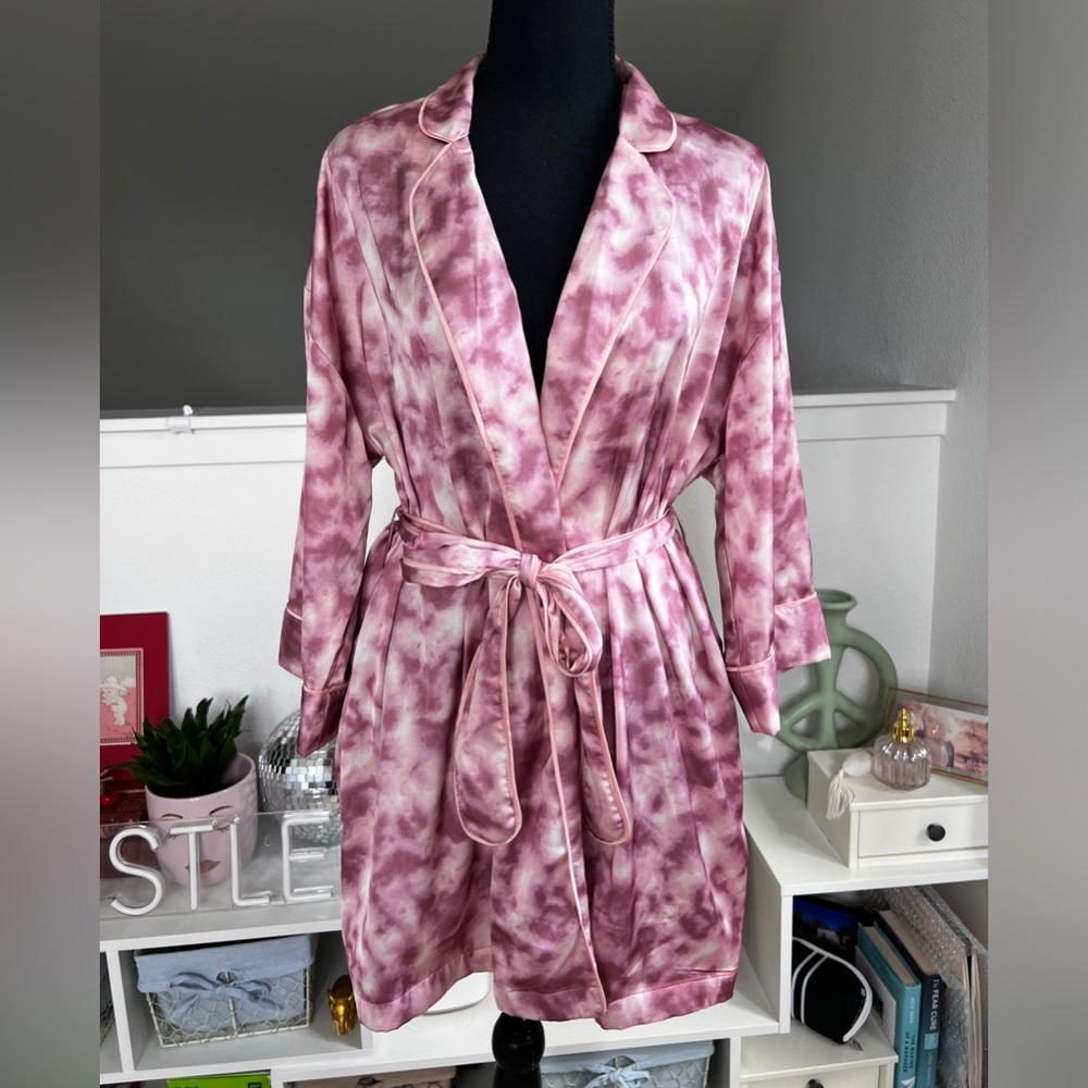 Forever 21 Tie Dye Smoking Jacket